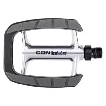 Педали Contec 1Boot, серебряный