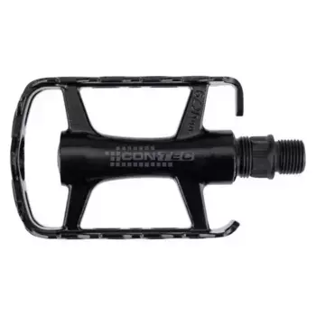 Педали Contec Blacktop, серебряный