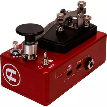 Педали CopperSound Telegraph V2 Auto Stutter & Killswitch Romeo Red CopperSound Pedals