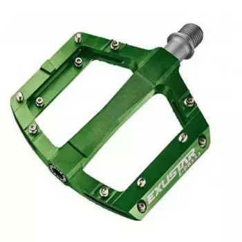 Педали Exustar PB553, зеленый