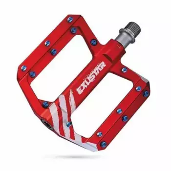 Педали Exustar PB555, красный
