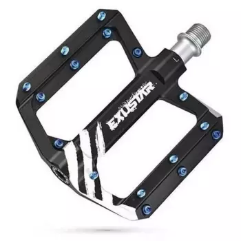 Педали Exustar PB555, серебряный