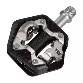 Педали Exustar PM245, серебряный