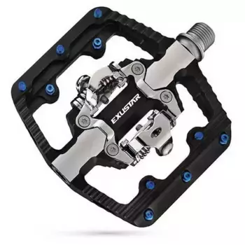 Педали Exustar PM823, серебряный