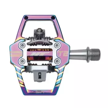 Педали Ht Components T2, серебряный