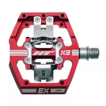 Педали Ht Components X3, серебряный