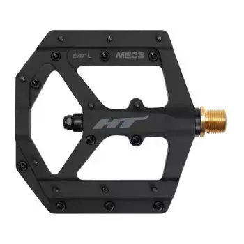 Педали HT ME03T Titanium, серебряный