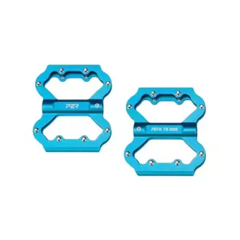 Педали P2r Flatman 50, серебряный