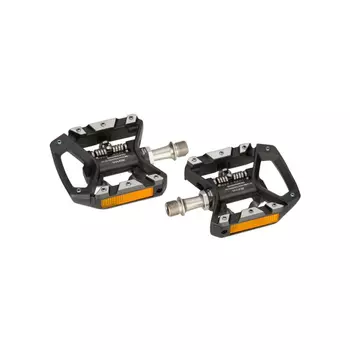 Педали Shimano PD-T8000 Deore XT W/ Reflector, W/Cleat (SM-SH56), черный