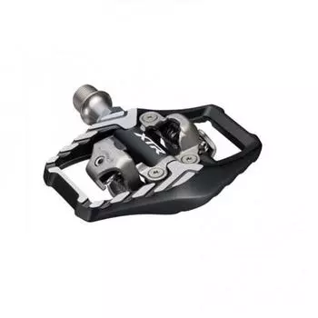 Педали Shimano xtr pd-m9120 spd эндуро, черный / серебристый / серебристый