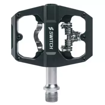 Педали Switch Crank Flip, серебряный