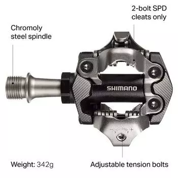 Педали XT PD-M8100 Shimano, черный