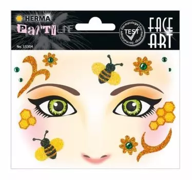 Pegatinas Face Art Blocking Honey Bee Film Inna marka