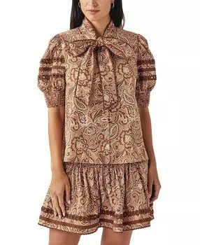 Пегги Топ Cartolina, коричневый