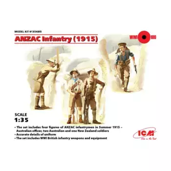 Пехота АНЗАК (1915), Military Models 1/35 Scale (ICM)