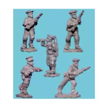 Пехота Bluejacket с командованием, American Experience - Uprising in Mexico (15mm) (Blue Moon)