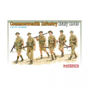 Пехота Содружества - Италия 1943-44 гг., Dragon Models - '39 to '45 Series - United Kingdom (1:35)