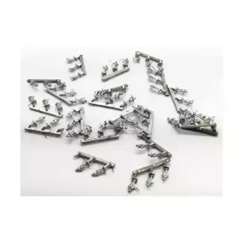 Пехота Вермахта №1, Miscellaneous Historical Miniatures - Loose Miniatures (6mm) (Unidentifiable Manufacturer)