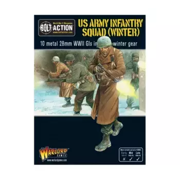 Пехотный отряд армии США (зима), Bolt Action - US Army (28mm)