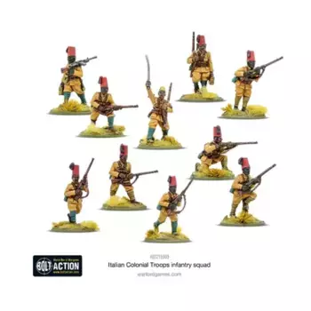 Пехотный отряд итальянских колониальных войск, Bolt Action - Italian - Italian Army (28mm)