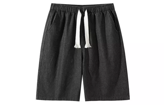 Peimon Джинсовые шорты унисекс Permon/PEIMENG, Черный