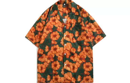 Peimon Рубашка унисекс Permon/PEIMENG, Апельсин