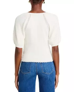 ПЕЙДЖ Легкий свитер PAIGE, слоновая кость/кремовый