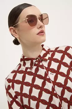 ПЕКИН солнцезащитные очки Michael Kors, золотой