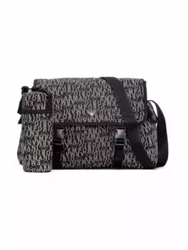 Пеленальная сумка с монограммой EMPORIO ARMANI, мультиколор