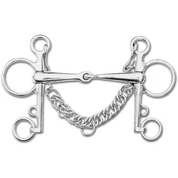 Пелхэм твердый 16мм WALDHAUSEN, серебро