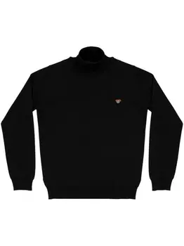 PELO FOUNDATION джемпер с аппликацией в виде собаки, черный