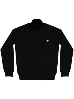 PELO FOUNDATION джемпер с аппликацией в виде собаки, черный