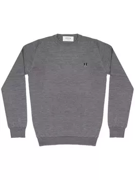 PELO FOUNDATION джемпер с аппликацией в виде собаки, серый