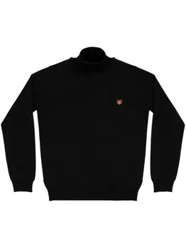 PELO FOUNDATION джемпер с заплаткой Mongrel, черный