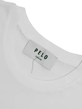 PELO FOUNDATION футболка с аппликацией собаки, белый