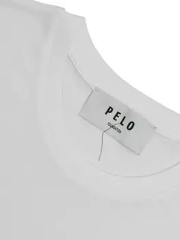 PELO FOUNDATION футболка с аппликацией собаки, белый