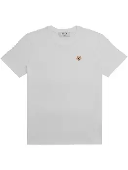 PELO FOUNDATION футболка с нашивкой «Лабрадор», белый