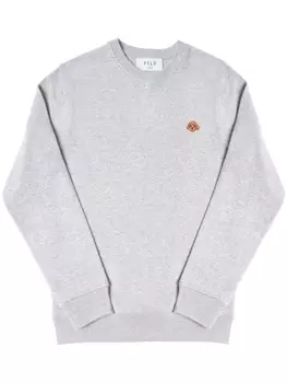 PELO FOUNDATION толстовка с изображением собаки-пуделя, серый