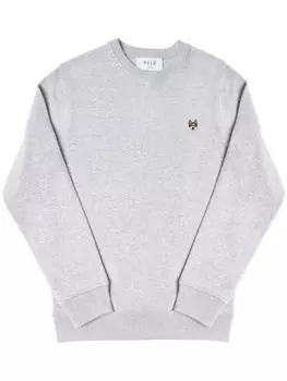 PELO FOUNDATION толстовка с изображением волка, серый