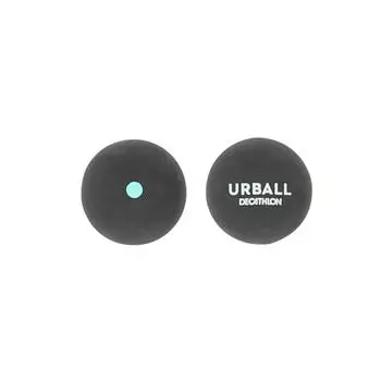 Пелота (мяч) для твердой резины Pala GPB 100 черная зеленая точка URBALL