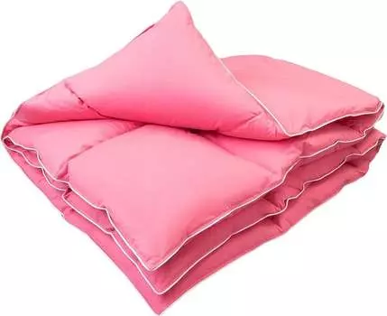 Pen-Pol Ecoological Feather Down Duvet 160х200 Розовый - для комфорта 4 сезона, пуховое одеяло из натуральных материалов