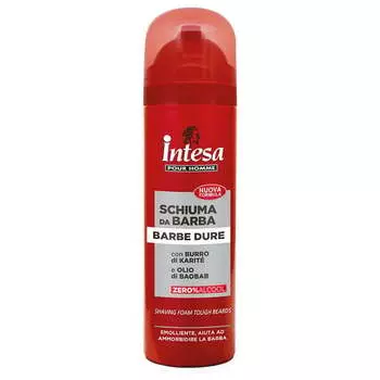 Пена для бритья для жесткой щетины, 300 мл Intesa