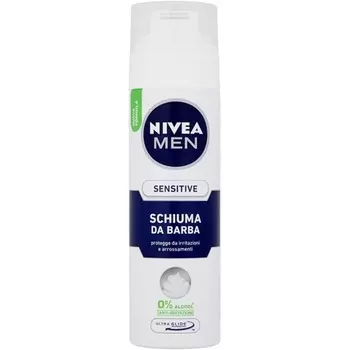 Пена для чувствительного бритья 200мл, Nivea
