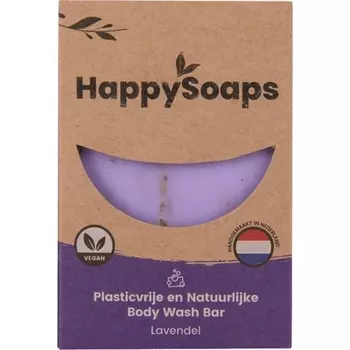 Пена для душа Vegan Body Bar с лавандой 100 г, Happysoaps