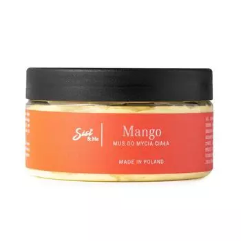 Пена для мытья тела и бритья, 100 мл Sisi & Me Mango