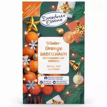 Пена для ванн, зимний апельсин, 60 г Dresdner Essenz