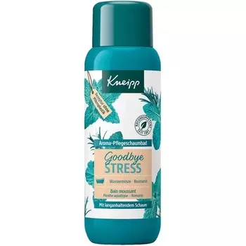 Пена для ванны Goodbye Stress Aroma Care с эфирными маслами розмарина и мяты, 400 мл, Kneipp