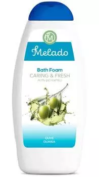 Пена для ванны, заботливая свежая олива, 750 мл Melado
