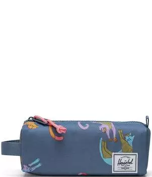 Пенал Herschel Supply Co. Little Herschel EcoSystem Settlement Lazy Cats, синий