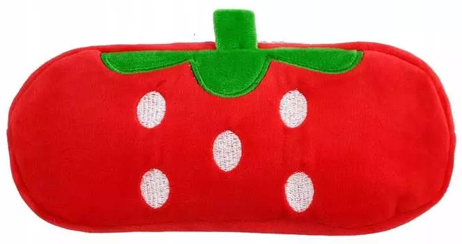 Пенал-сумка-косметичка плюшевая клубника DKM